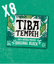 Load image into Gallery viewer, 8 x Tiba Tempeh Original Block Value Bundle
