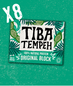 8 x Tiba Tempeh Block Value Bundle