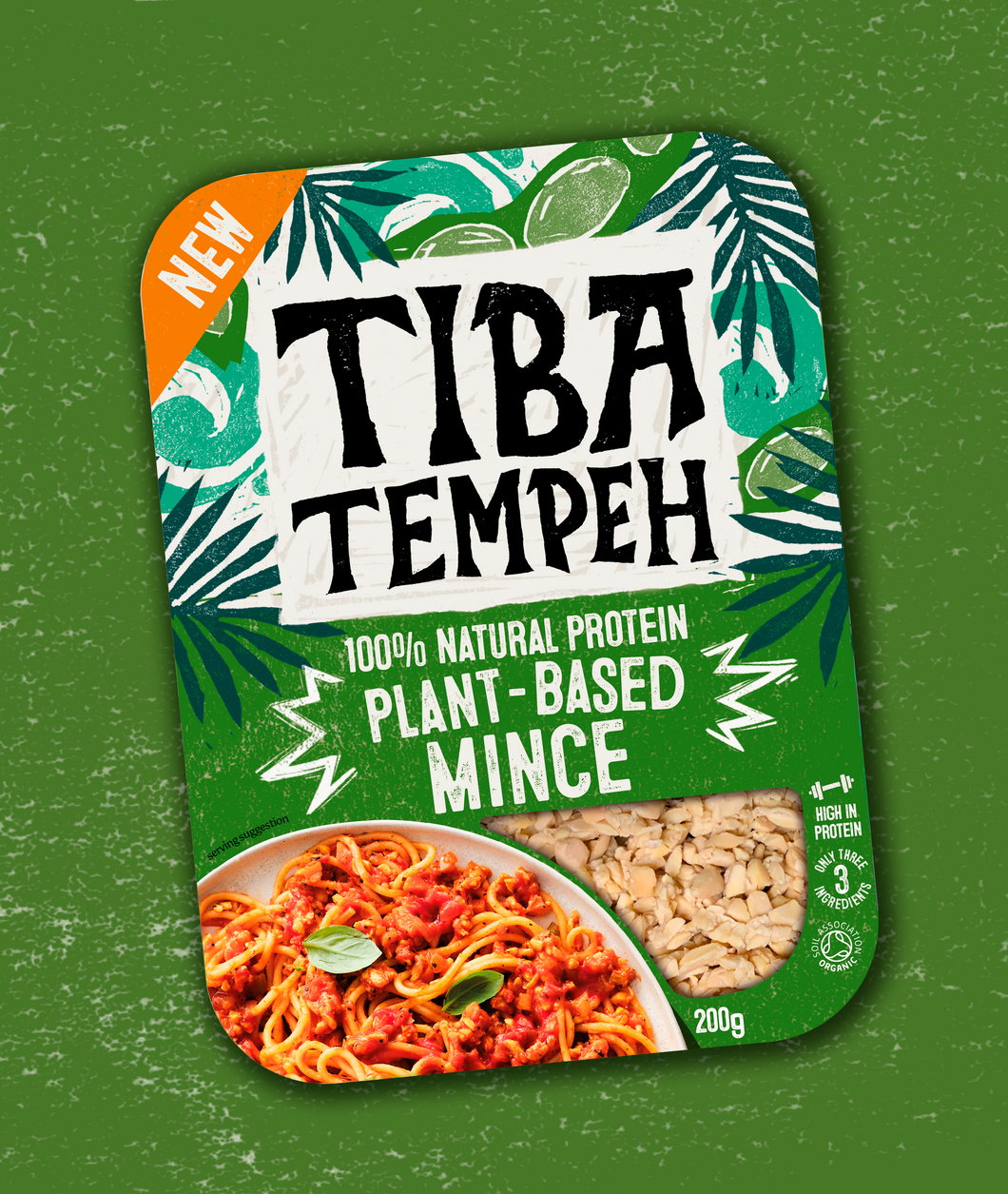 Tiba Tempeh Plant-Based Mince 200g